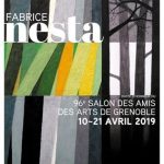 Affiche Exposition Salon des amis des arts de Grenoble 2019